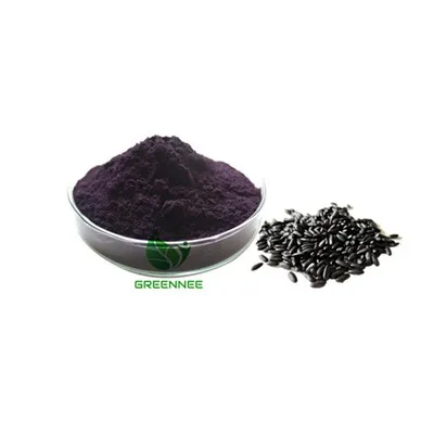Extracto de arroz negro antocianina 25%(UV)